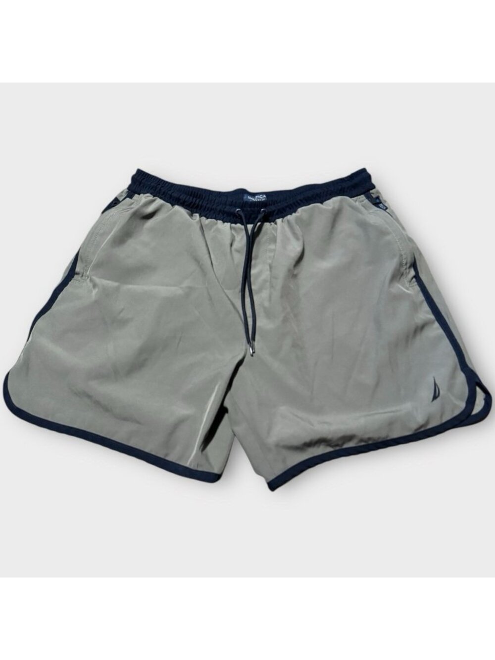 Nautica Men XL Competition Athletic Shorts Nav Tech Training Athletic Gym Active